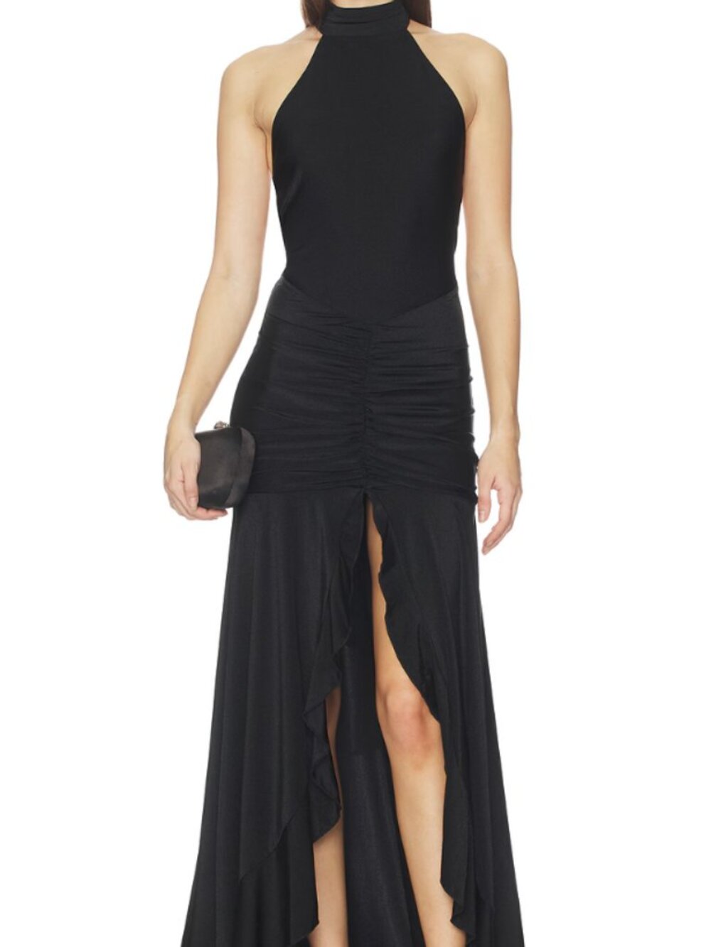 Runaway The Label - Zelma High Neck Maxi Dress